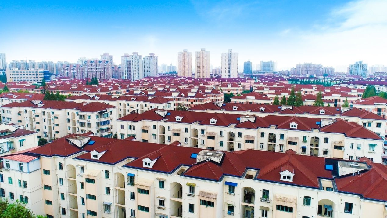 上海平改坡之?市新小區