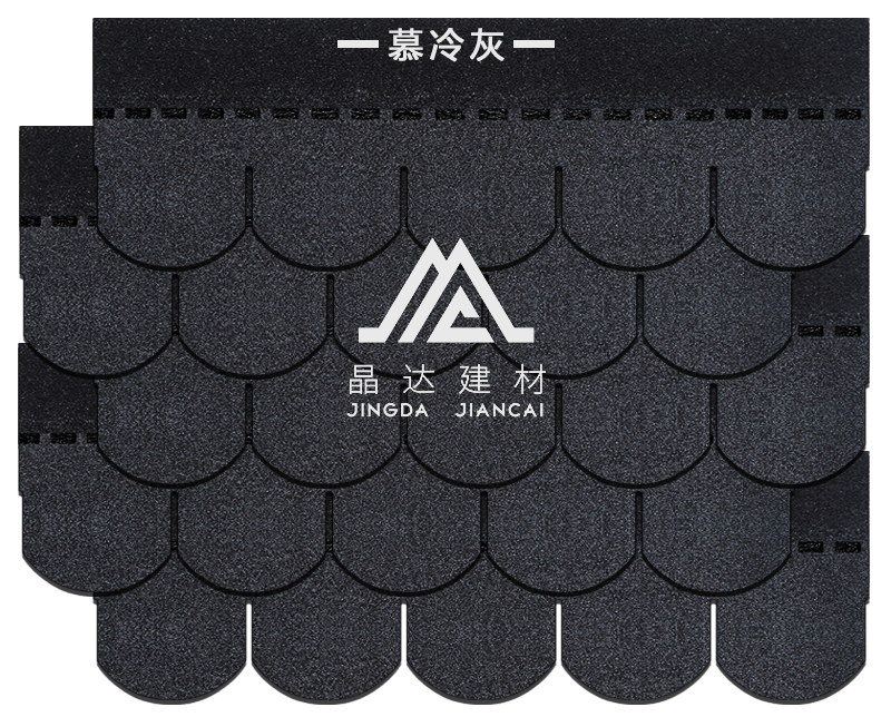 魚鱗慕冷灰瀝青瓦 魚鱗慕冷灰瀝青瓦